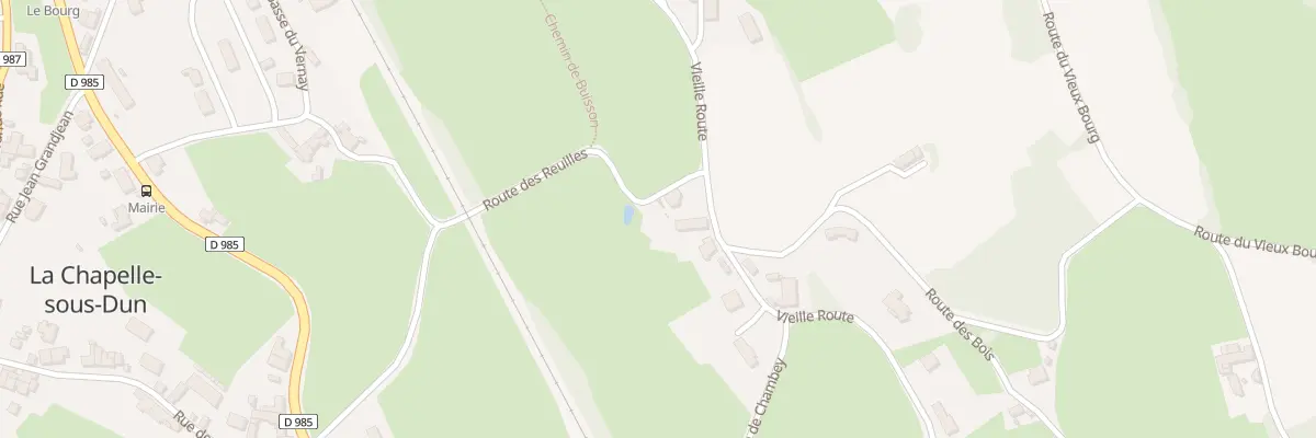 Plan du 420 Rte des Reuilles à La Chapelle-sous-Dun