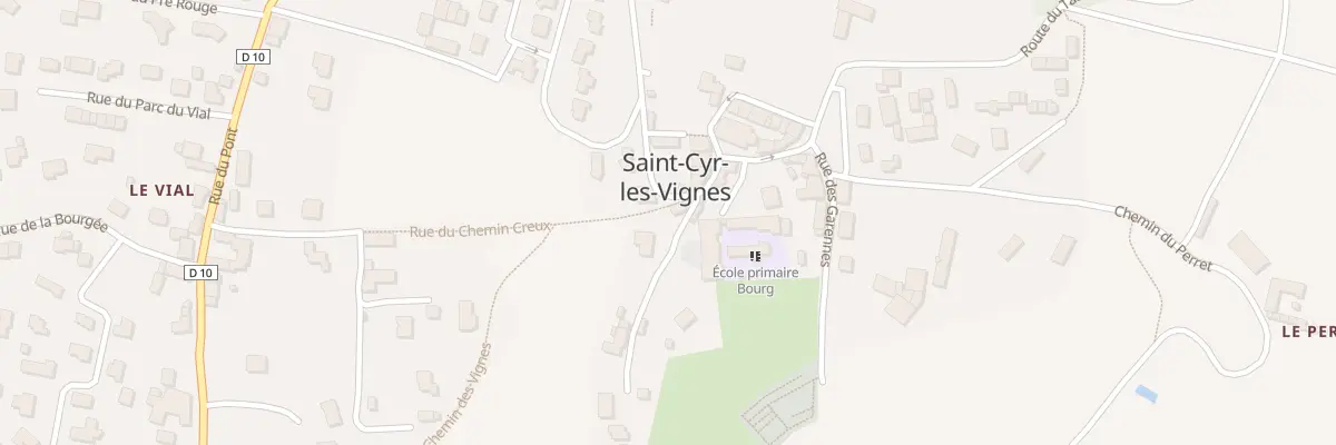 Plan du 16 Imp de Rampeau à Saint-Cyr-les-Vignes