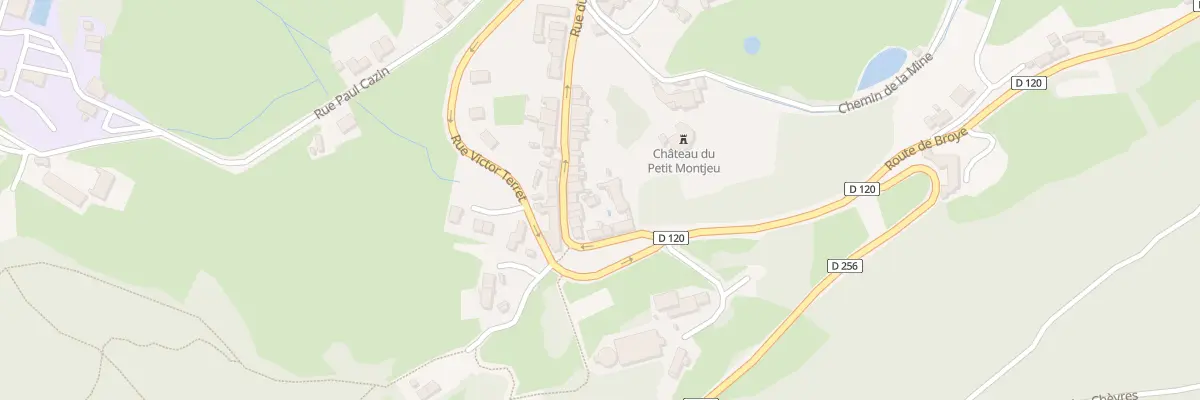 Plan du 69A Rue du Fbg Saint Blaise à Autun