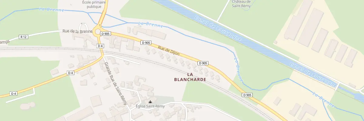 Plan du 18 Rue de Dijon à Saint-Rémy