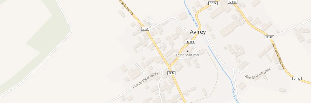 Plan de Cretine à Avirey-Lingey