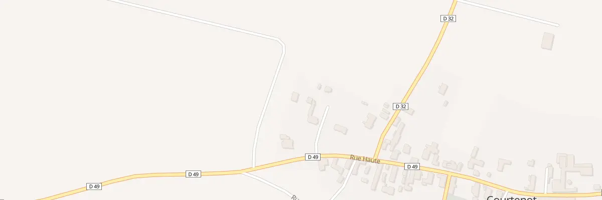 Plan du 4 Che des Grevottes à Courtenot