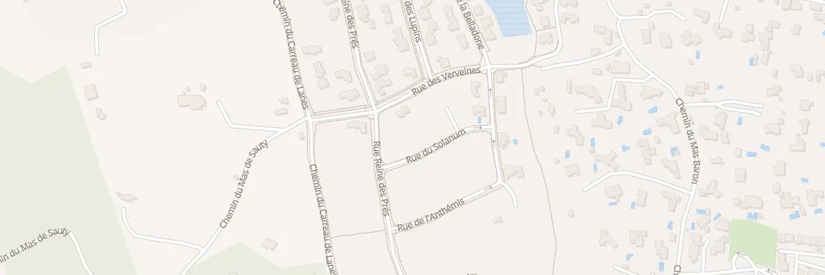 Plan du 65 Rue du Solanum à Nîmes