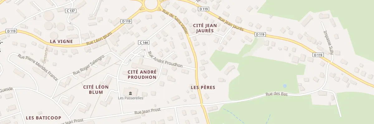 Plan du 160 Rue de Saint-Vallier à Sanvignes-les-Mines