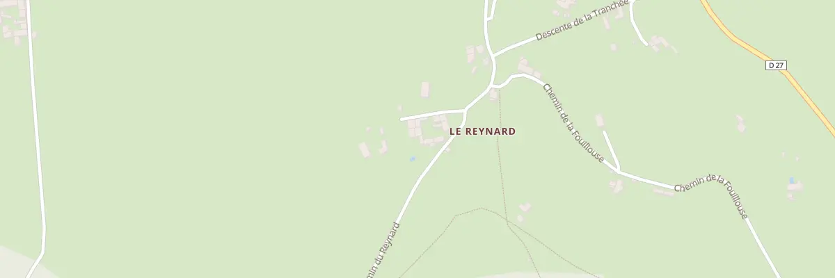 Plan du 958 Che du Reynard à Cottance