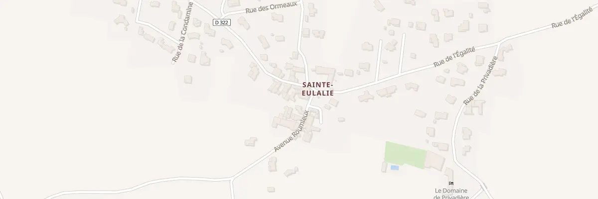 Plan du 5089 Pl des Retraités Ste Eulalie à Garrigues-Sainte-Eulalie