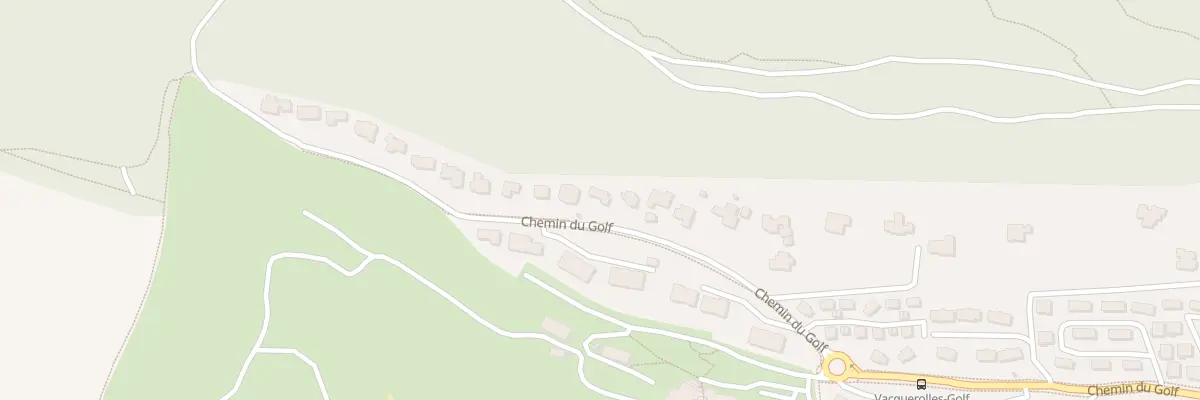 Plan du 1360 Che du Golf à Nîmes