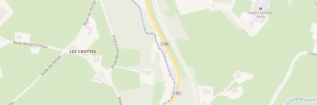 Plan du 5B Rte de Gothard à La Clayette