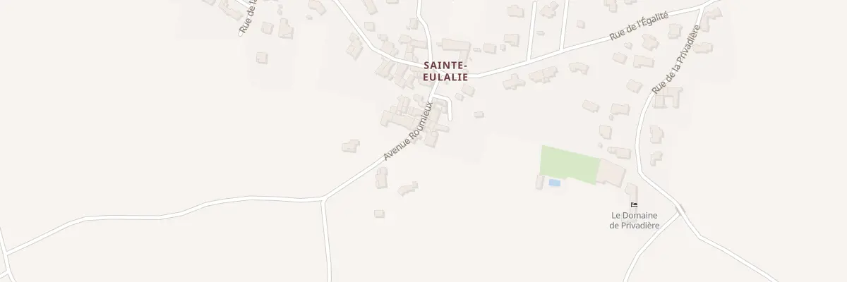 Plan du 5083 Av Roumieux Ste Eulalie à Garrigues-Sainte-Eulalie