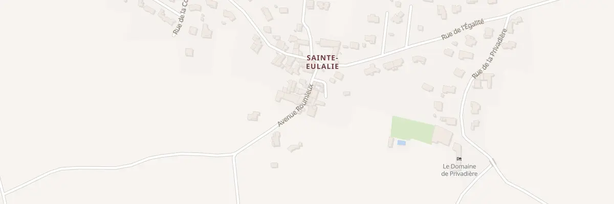 Plan du 5081 Av Roumieux Ste Eulalie à Garrigues-Sainte-Eulalie