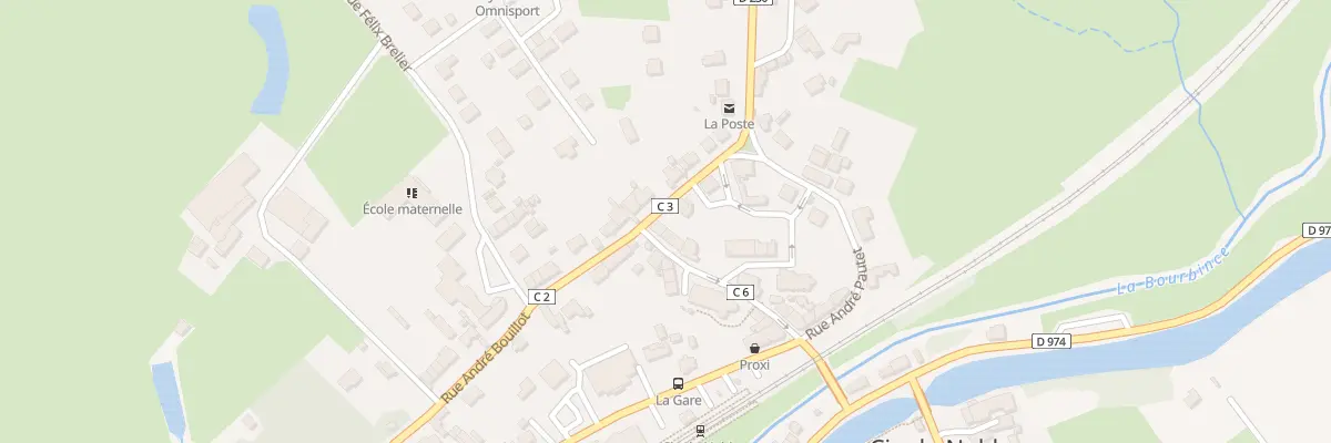 Plan du 8 Rue Arsène Durantin à Ciry-le-Noble
