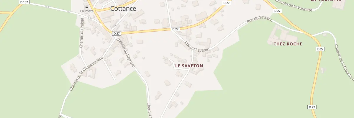 Plan du 56 Che des Religieuses à Cottance