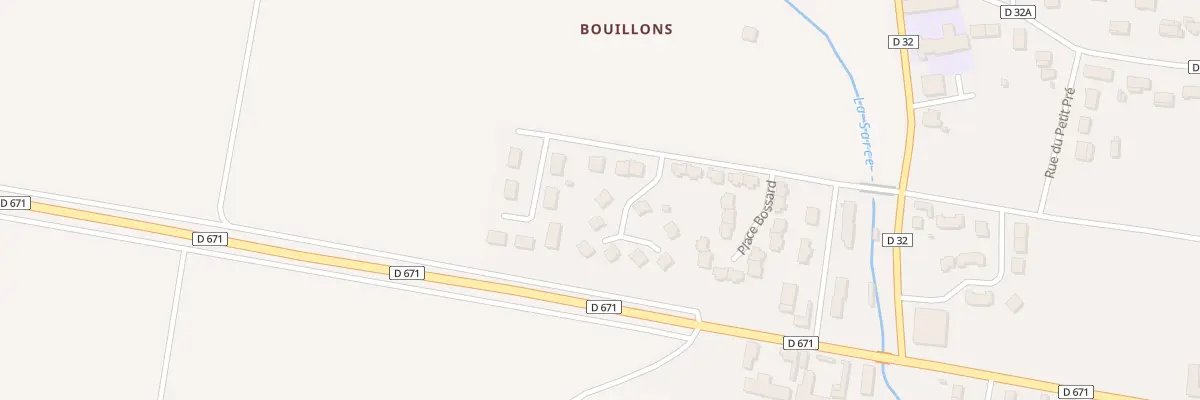 Plan du 5 Pl des Bouillons à Virey-sous-Bar