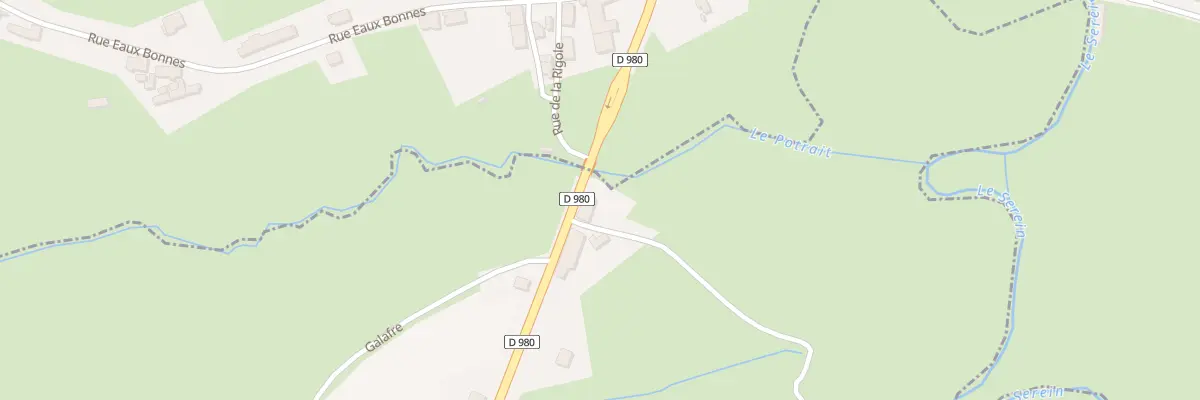 Plan du 28 Anc Voie Romaine (collemoi à Vic-sous-Thil