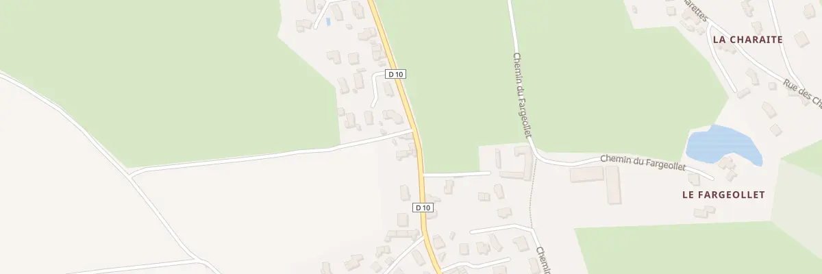 Plan du 354 Rte de Saint Galmier à Bellegarde-en-Forez