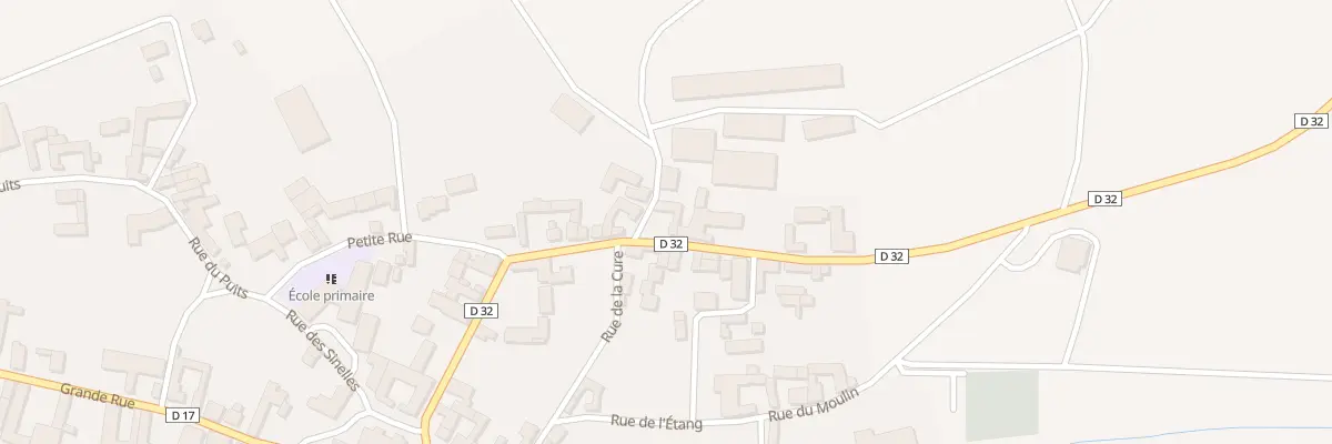 Plan du 7 Rue de la Beauchaille à Bagneux-la-Fosse