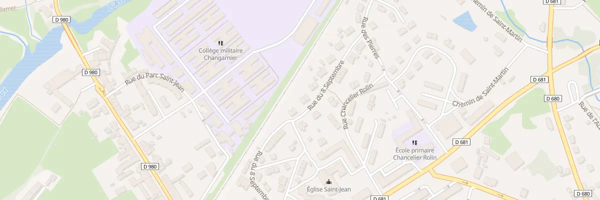 Plan du 15 Rue du 8 Septembre à Autun