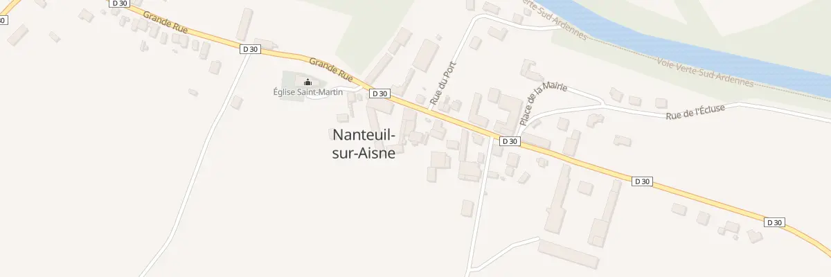 Plan du 5018 Le Village à Nanteuil-sur-Aisne