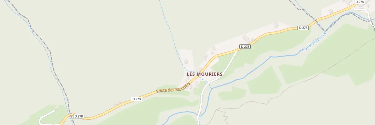 Plan du 430 Rte des Mouriers à Chanéac
