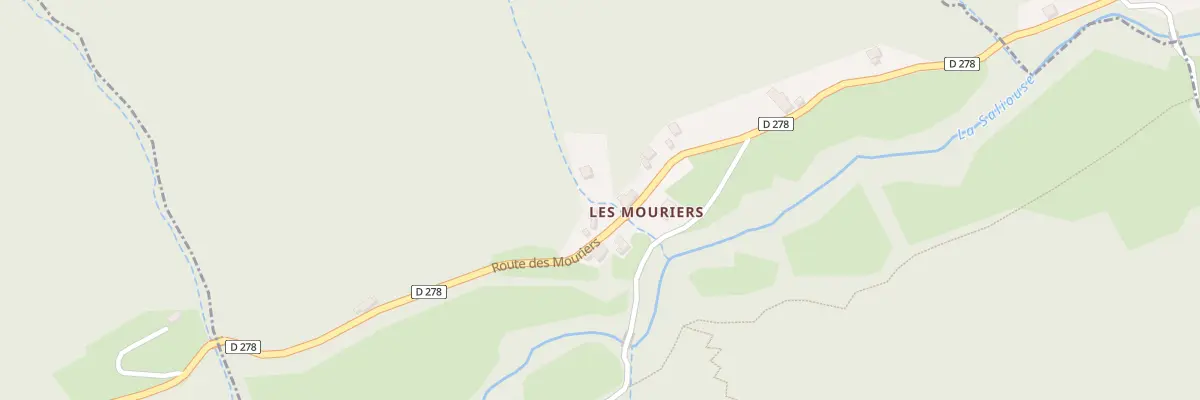 Plan du 390 Rte des Mouriers à Chanéac