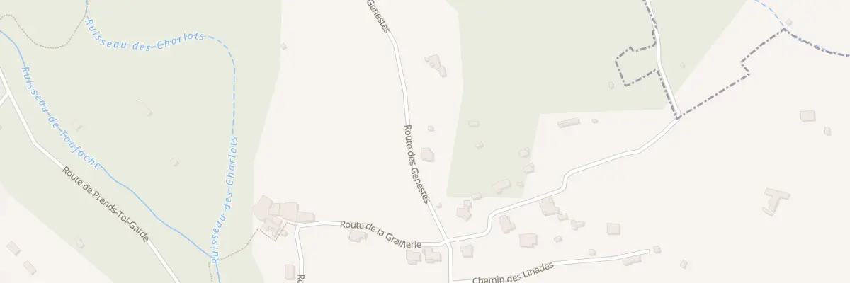 Plan du 360 Rte des Genestes à Laurac-en-Vivarais
