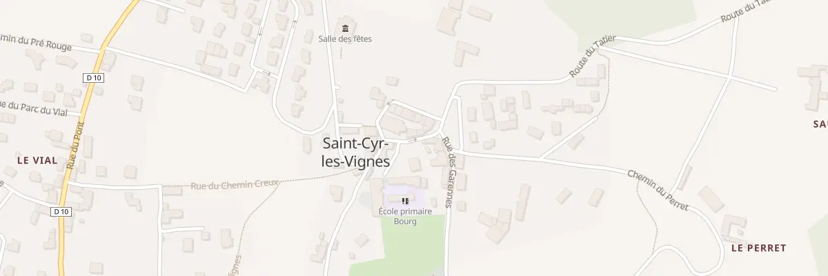 Plan du 29 Rue de l’Eglise à Saint-Cyr-les-Vignes