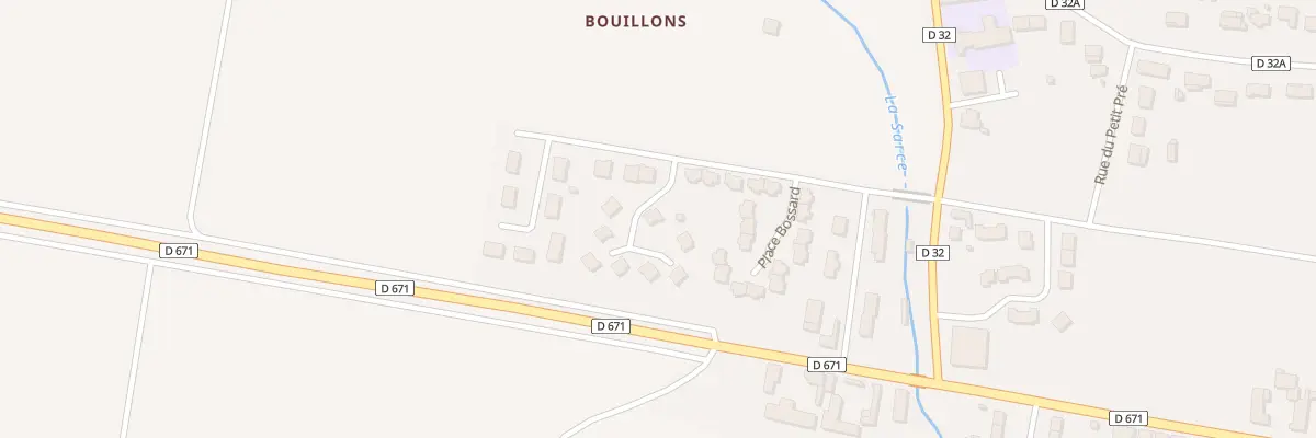 Plan du 12 Pl des Bouillons à Virey-sous-Bar