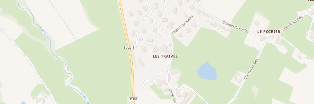Plan du 5053 Les Traives à Saint-Igny-de-Roche