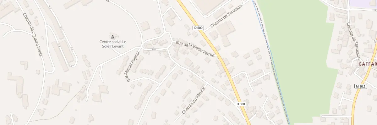 Plan du 45 Rue des Aubépines à Firminy