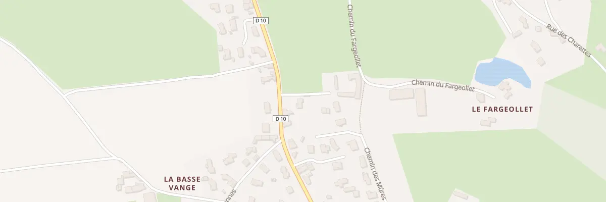 Plan du 419 Rte de Saint Galmier à Bellegarde-en-Forez