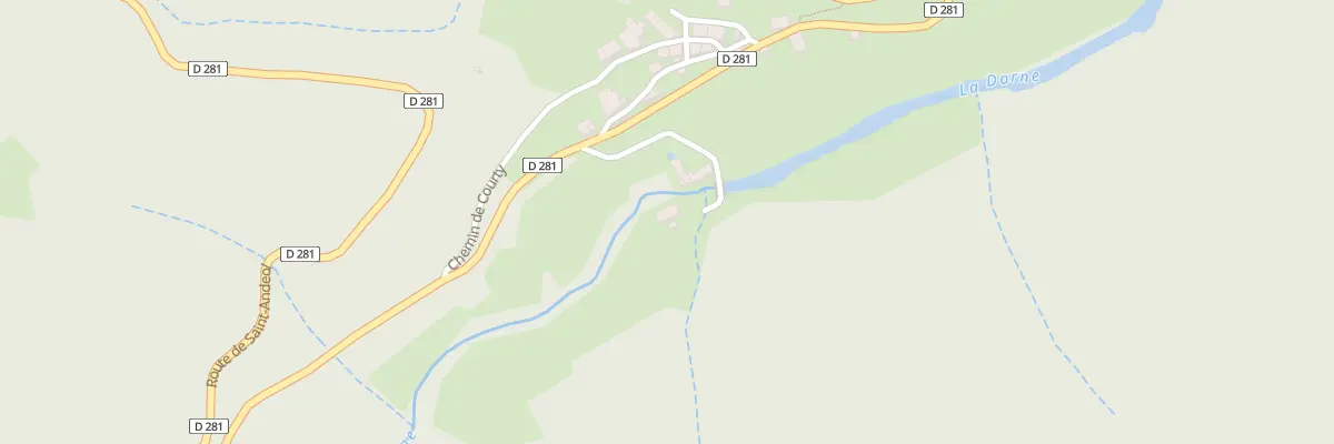 Plan du 180 Che des Moulins de Darnepessac au Chambon