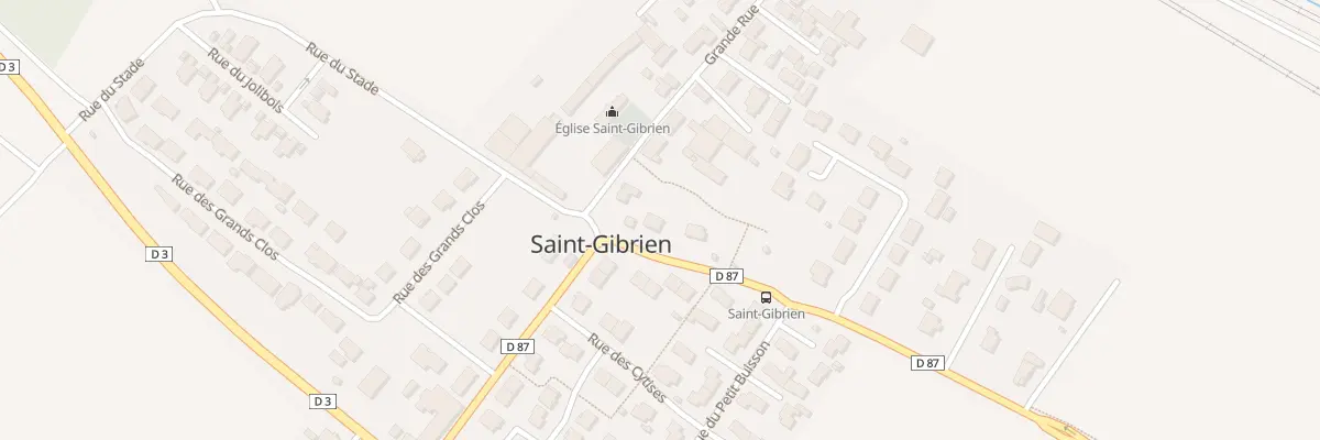 Plan du 1 Rue de Fagnières à Saint-Gibrien