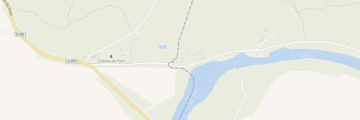 Plan du 1 Che de la Fontaine à Tharaux