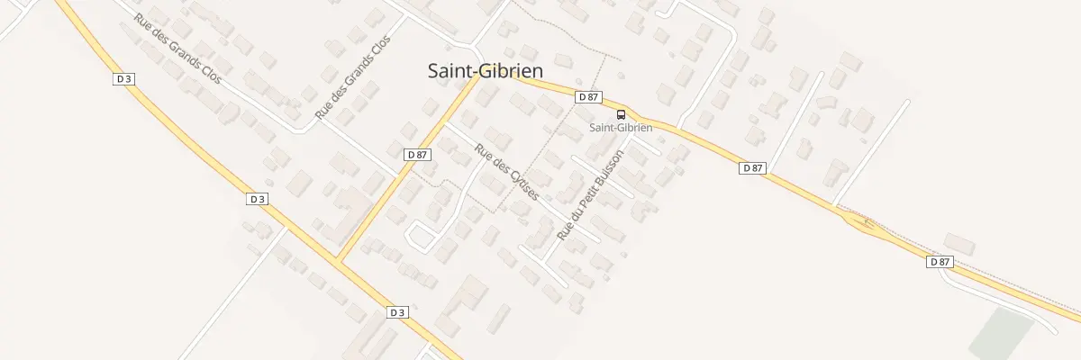 Plan du 5 Rue des Cytises à Saint-Gibrien