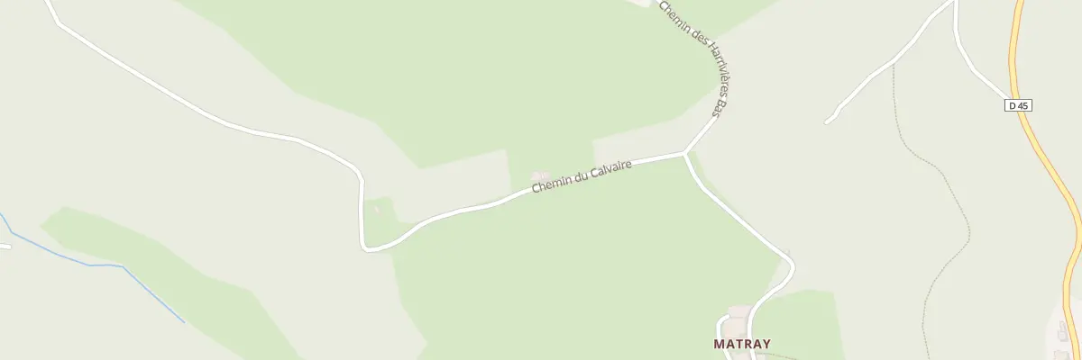 Plan du 126 Che du Poizat au Cergne