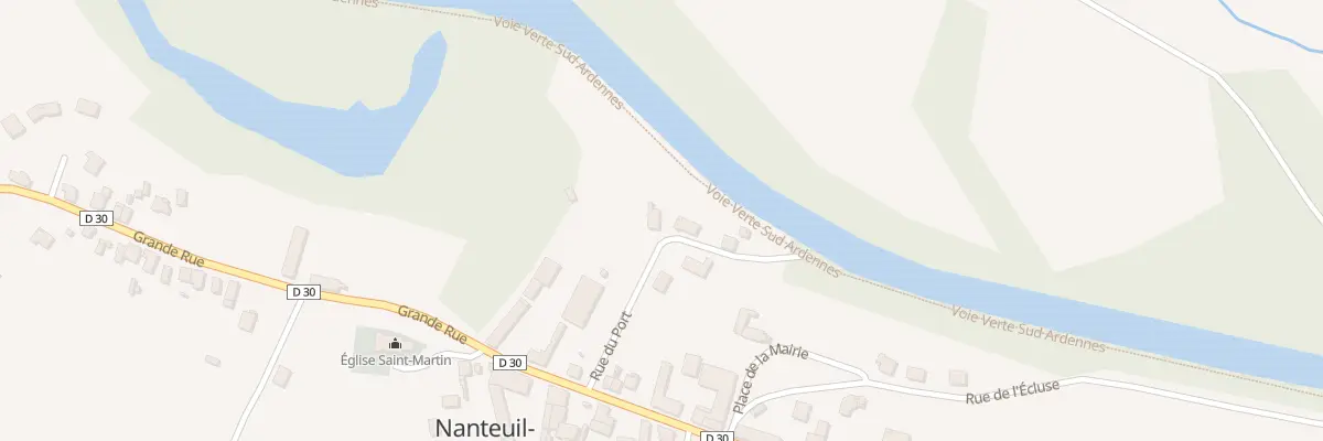 Plan du 5041 Le Village à Nanteuil-sur-Aisne