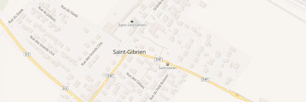 Plan du 3 Rue de Fagnières à Saint-Gibrien