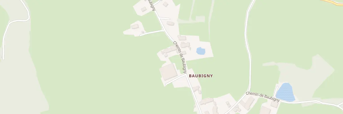 Plan du 308 Che de Baubigny à Saint-Symphorien-des-Bois
