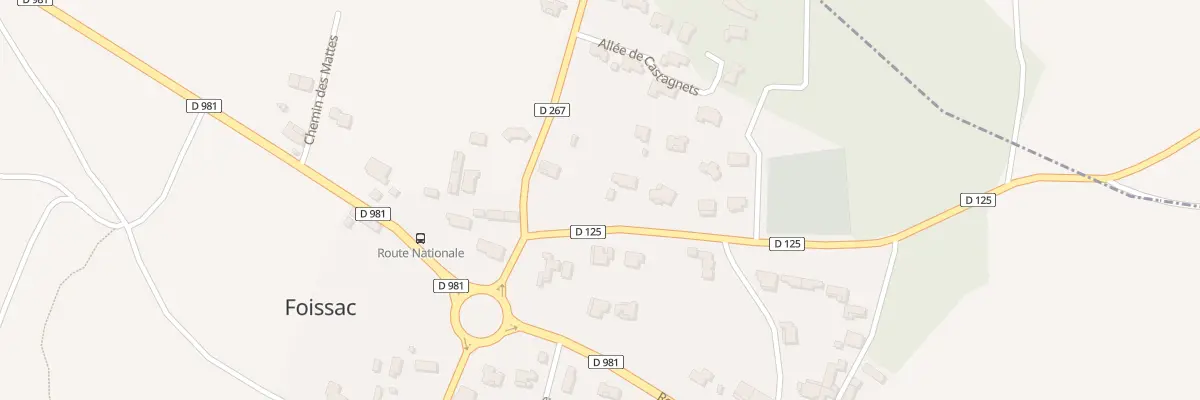 Plan du 45C Rte de Gattigues à Foissac