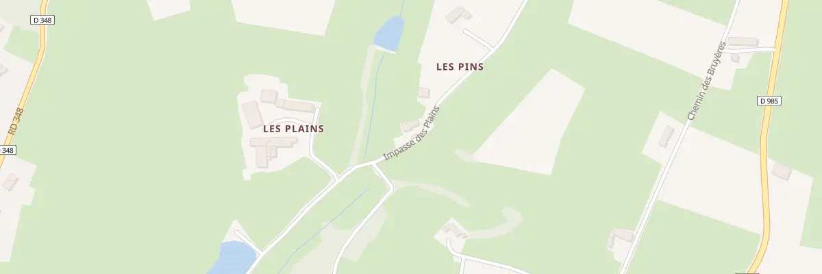 Plan du 5040 Les Plains à Chassigny-sous-Dun
