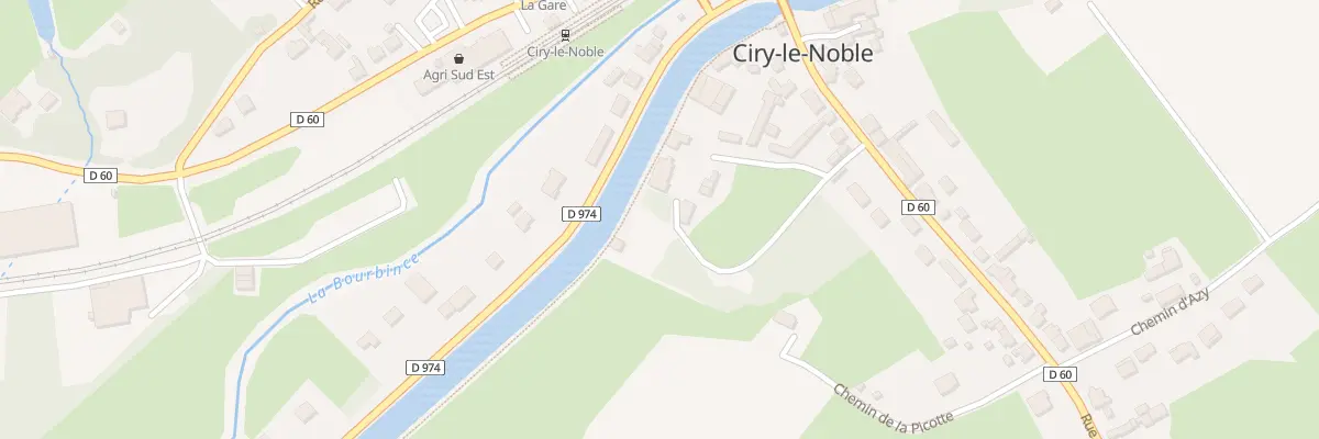 Plan du 8A Rue Philippe Martin à Ciry-le-Noble