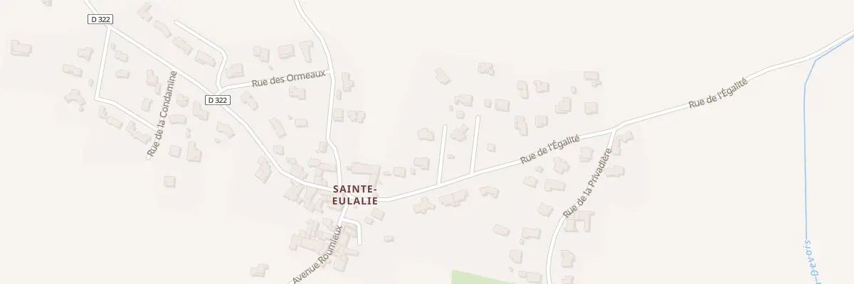 Plan du 66 Rue de l’Egalité à Garrigues-Sainte-Eulalie