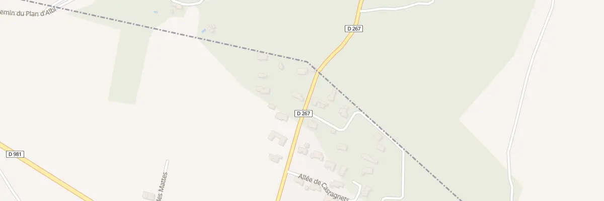 Plan du 327A Rte de Marignac à Foissac