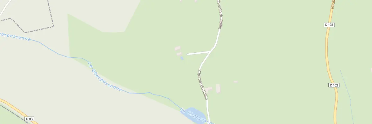 Plan du 770 Che du Rollin à Sainte-Agathe-en-Donzy