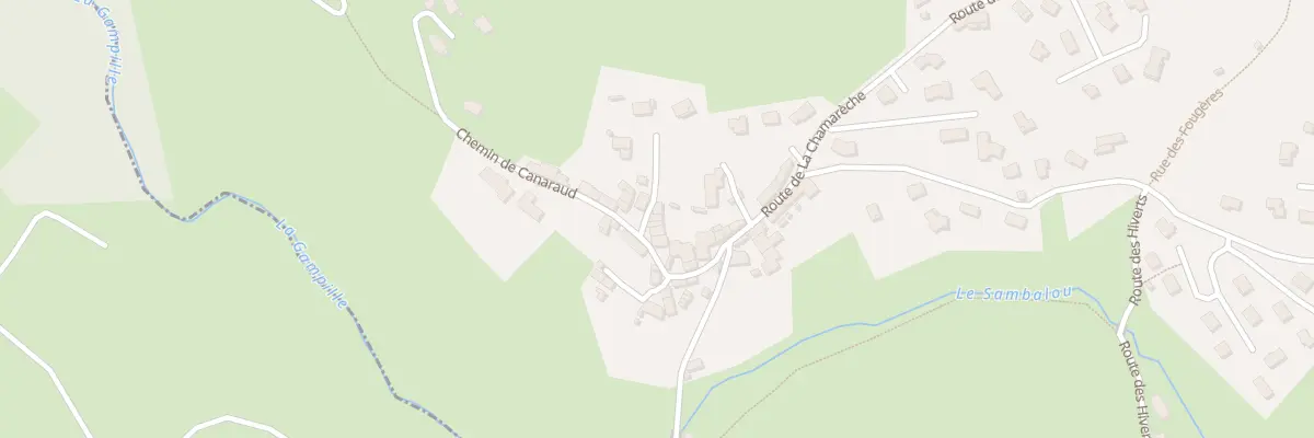Plan du 6 Pl de la Chamarèche à Saint-Just-Malmont