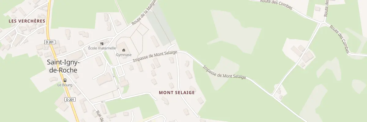 Plan du 5310 Mont Selaige à Saint-Igny-de-Roche