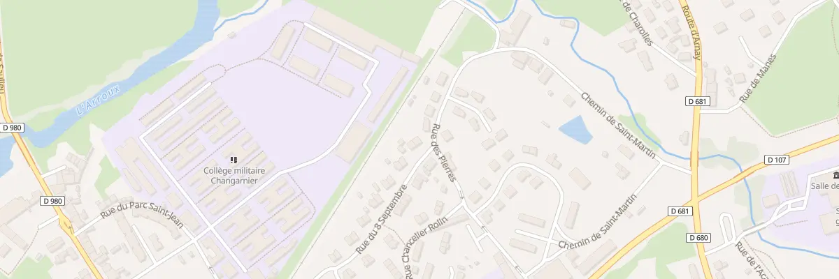 Plan du 35 Rue du 8 Septembre à Autun
