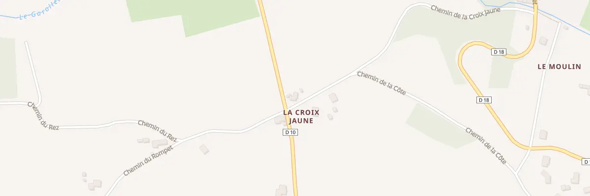 Plan du 472 Che de la Croix Jaune à Valeille