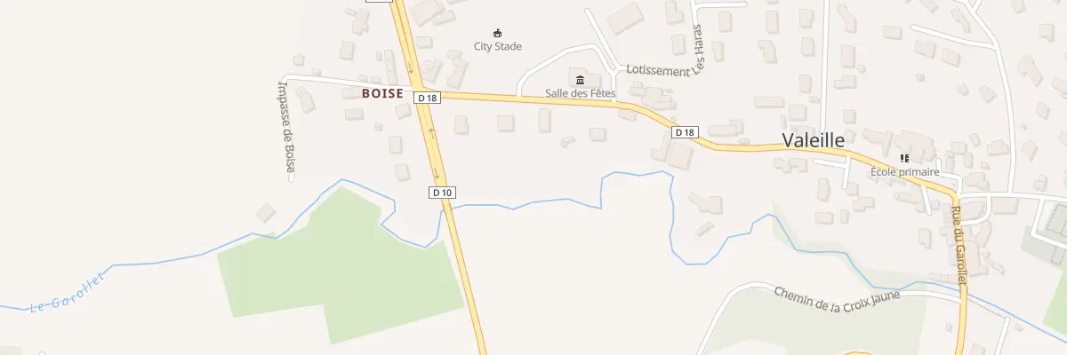 Plan du 381 Rue de la Mairie à Valeille