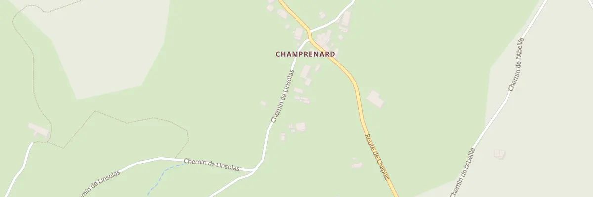 Plan du 5643 Champ Renard à Labeaume
